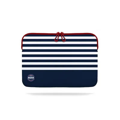 Port LA Mariniere Memory Foam 15.6" Navy Sleeve
